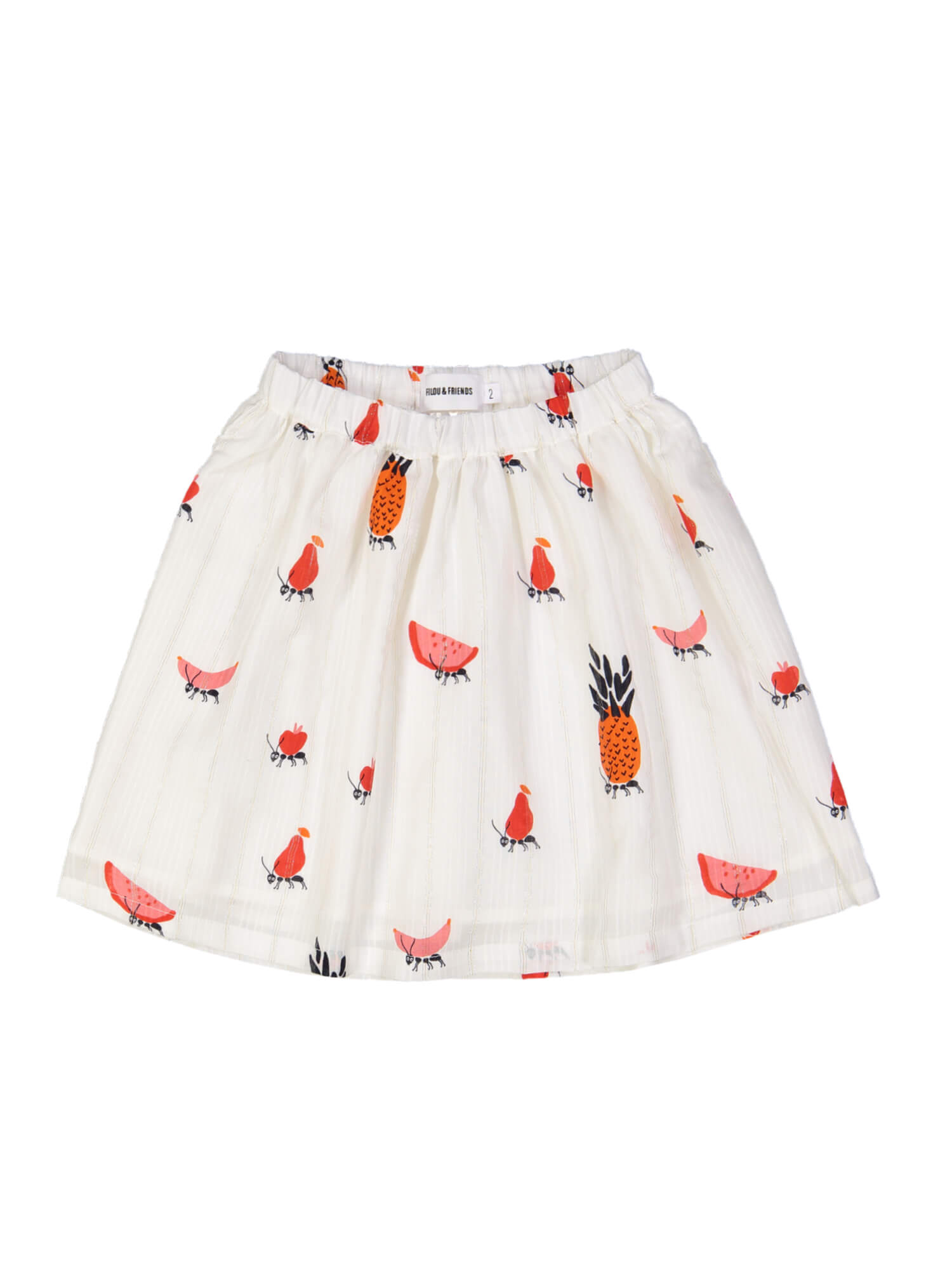 midi rok wit